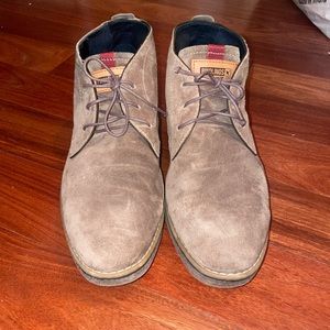 Pikolinos Suede Brown Lace Up Men’s Shoes
